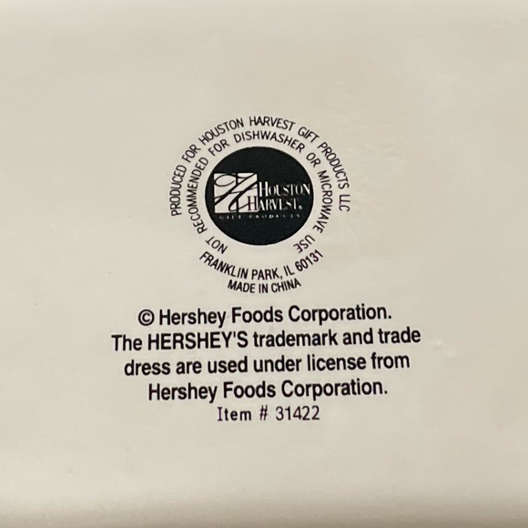 HERSHEY’S Hot Chocolate Marshmallow Mug Vintage 1990 Chipped Paint GR8 4 Planter - Picture 4 of 9